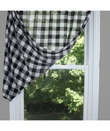 Farmhouse curtain Panels In Black and buttermilk - $588.88 MXN