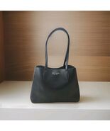 Kate Spade All Day Large Leather Tote Bag Black Shoulder Purse - $96.03
