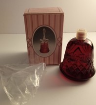 Vintage Avon Cologne Crystalsong Sonnet Cologne Fragrance Glass Bell 4 fl ounces - £16.80 GBP