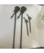 VTG HARD ROCK CAFE Guitar Black Stir Swizzle Drink Cocktail Stick - Lot ... - $9.90