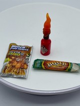 Zuru Surprise Miniatures Parody Lot Tobasco Sauce, Bomb Burrito Poo Loon - £7.54 GBP