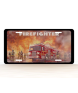 Firefighter Novelty License Plate - $21.84 CAD