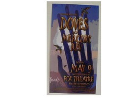 The Doves Handbill Poster Mercury Rev Cartoon Dove and - $7.19