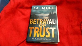 J A Jance Betrayal Of Trust Hardcover Free Usa Ship - £4.60 GBP