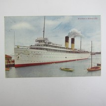 Ship Postcard Steamship Northland Antique 1911 Northern Steamship Co Michigan - £7.98 GBP