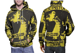 Sex Pistols 100 Club  stylish Sporty Hoodie Fullprint  Mens - £27.51 GBP