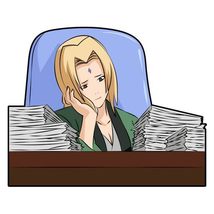 Tsunade Work Hokage Exhaust Cool Vinyl Decal Sticker UV &amp; Water Proof Gi... - $109.41 MXN