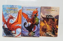 DragonLance: Dragons Series: The Dragons of Chaos Krynn At War Lot (3) PB Books - £14.09 GBP