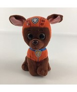 Ty Beanie Boos Paw Patrol Zuma 6&quot; Plush Bean Bag Stuffed Animal Toy Resc... - $20.24 CAD