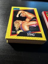 1991 WCW Wrestling Trading Cards Impel Lot of 60 Ric Flair Sting Jim Ross WWE - £11.79 GBP