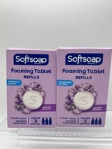 (2) SoftSoap Foaming Sparkling Lavender 3 Refill Tablets Makes 24oz Gift Set - £4.78 GBP