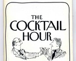 Playbill The Cocktail Hour 1988 Nancy Marchand Keene Curtis Holland Taylor - $14.83
