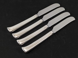 Sambonet IMAGINE 4 Butter Spreader Knives 7 3/4&quot; Silverplate on 18/10 St... - $98.99