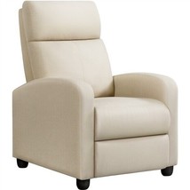 Recliner Chairs Adjustable Single Modern Reclining Sofas Home Theater Chairs - £162.44 GBP