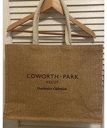 Coworth Park Ascot Dorchester Collection Burlap Carrying Souvenir Bag - £23.01 GBP