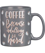 Primitives by Kathy | Coffee Because Adulting is Hard Coffee Mug 20 OZ. - $23.08 CAD