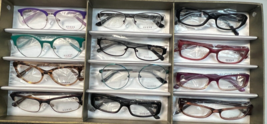 12 GUESS  Eyeglasses OPTICAL FRAMES Wholesale  LOT MIXED COLORS NO CASES - £197.55 GBP