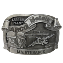 VTG Belt Buckle ARCO Metals Sebree Plant Services Belt Buckle Maintenanc... - $31.67