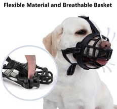 MATCHY2U Basket Dog MuzzlebSize 3 Silicone Black B 4  brand new - $13.99