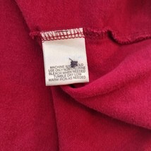 St. John's Bay Sueded Jersey Men's Red Cotton Collar Shirt Long Sleeve Size 2XLT image 4