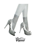 2 Pairs Of Women&#39;s 20 Denier Elasticated Socks Vignoni Furbetto 20 Elastics - $3.85 CAD