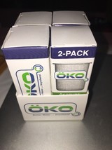 Lot Of 4 Oko Water Filter 2-PACK Replacements .8 Filters Total New Okopure - £9.97 GBP