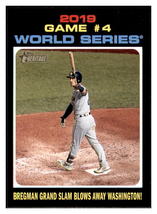 2020 Topps Heritage Bregman
  Grand Slam Blows Away Washington! WS  
  Houston A - £2.99 GBP