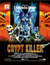 Crypt Killer Arcade FLYER Original 1995 Video Game Horror Halloween Kona... - $8.05