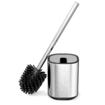 Toilet Brush With Lid, Sleek Toilet Bowl Brush And Holder, Clamshell Toi... - $27.99