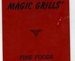 Magic Grills Fine Foods Menu Peachtree Street in Atlanta Georgia  1930&#39;s - $21.76