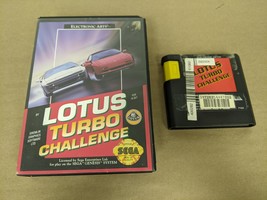 Lotus Turbo Challenge Sega Genesis Cartridge and Case - £10.05 GBP