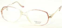 NEW Cayla &amp; Co FLORENCE RO ROSE / CLEAR EYEGLASSES GLASSES FRAME 52-16-1... - €17,79 EUR