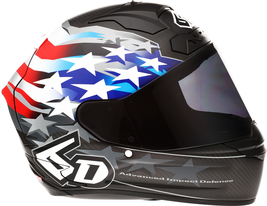 6D Adult Street ATS-1R Patriot Helmet Red/White/Blue Medium - $689.99