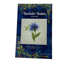 Bachelor Button by Marnie Ritter Surface Embroidery Canvas Instruction 3... - $14.80