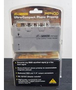 Behringer PP400 Microphono Compact DJ Phono Preamp NEW - €18,46 EUR