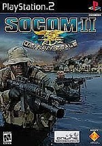 SOCOM II: U.S. Navy SEALs (Sony PlayStation 2, 2003) - $8.00