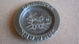 Vintage Mcm Johgus Bornholm Danmark Stoneware Plaque - £19.93 GBP