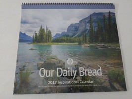 Our Daily Bread Inspirational Wall Calendar Dated Year 2017 Still Factor... - £11.78 GBP