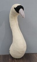Fiona Walker England Handmade Organic Mini White Swan Princess Head Wall... - €52,73 EUR