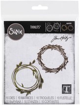 Sizzix Thinlits Dies By Tim HoltzFunky Wreath - £33.06 GBP