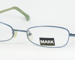 MARK 6302 01 Stahl Blau/Grün Brille Metall Rahmen 51-18-135mm - £36.84 GBP