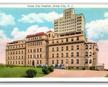 Jersey City Hospital Building Jersey City NJ New Jersey UNP WB Postcard Z10 - $2.92