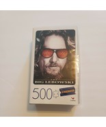 THE BIG LEBOWSKI 500 PIECE PUZZLE CARDINAL BLOCKBUSTER -  used missing 2... - $10.88