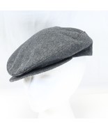 Country Gentleman Trav&#39;ler Gray Newsboy Hat Size 7.5 Cabbie Flat Cap  Th... - $395.98 MXN