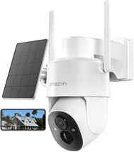 Outdoor 2K Security Camera With Pan Tilt 360° View, Wifi Ptz Control, Color - $77.99