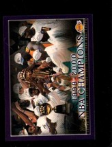 2000-01 Topps #155 Team Championship Nmmt Lakers *X80245 - £3.46 GBP