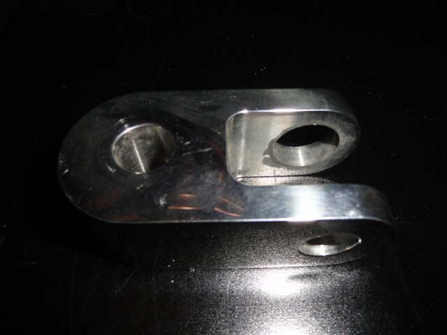 Marine Machine Transom Mount Cylinder Polished Medium Clevis Item image 7