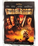 Pirates of the Caribbean The Curse of the Black Pearl DVD 2 Disc Johnny ... - £3.89 GBP