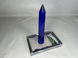 Superman Kryptonite, Blue Acrylic Crystal, Real Prop Replica, Display Plaque - £47.32 GBP