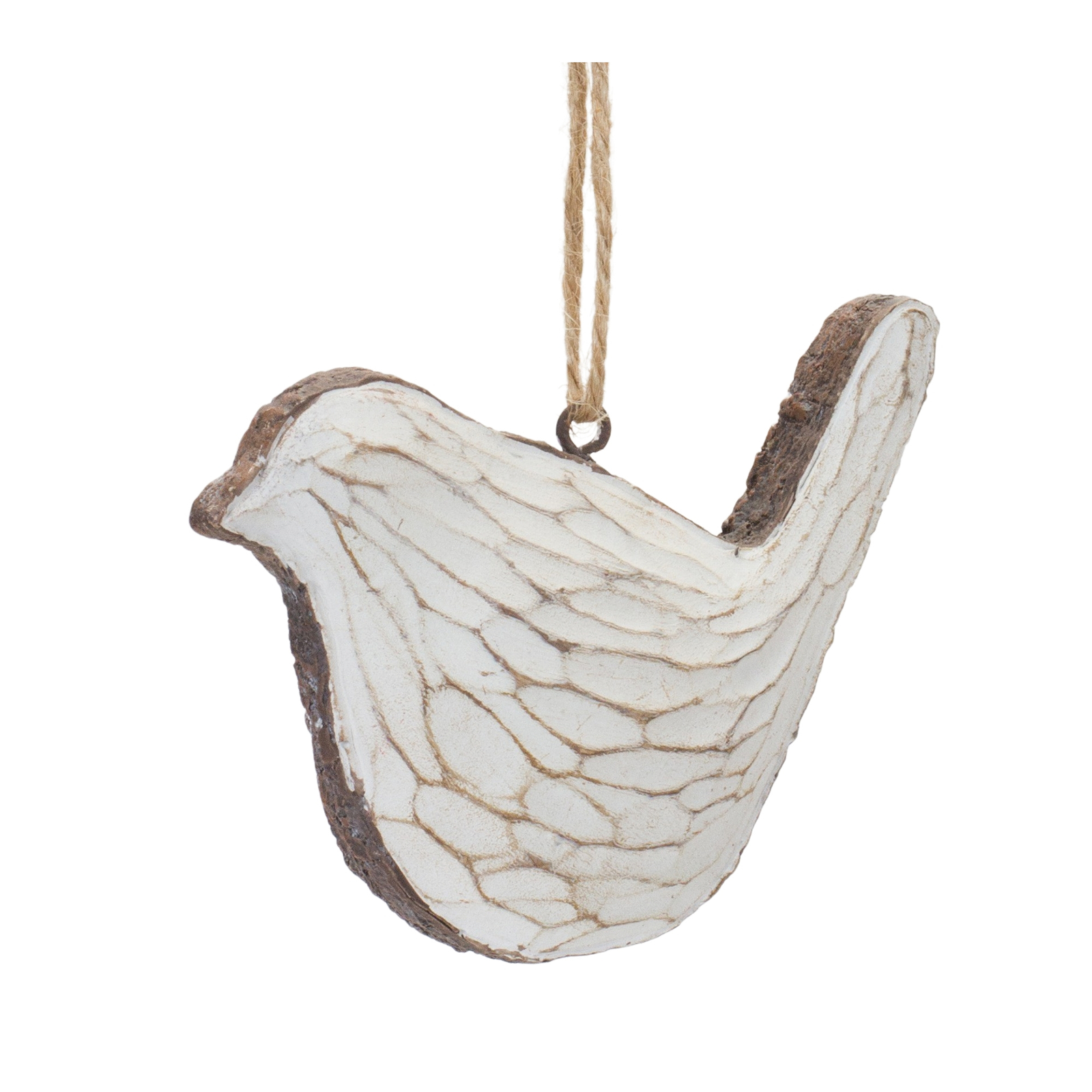 Carved Bird Ornament (Set of 12) Item image 3